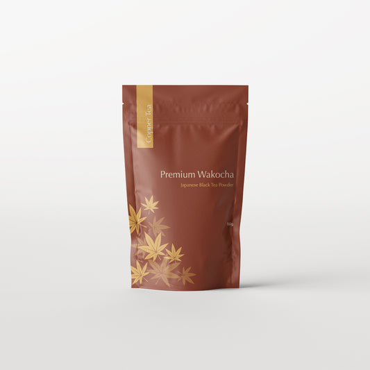 Premium Wakocha, Japanese Black Tea Powder, 50g
