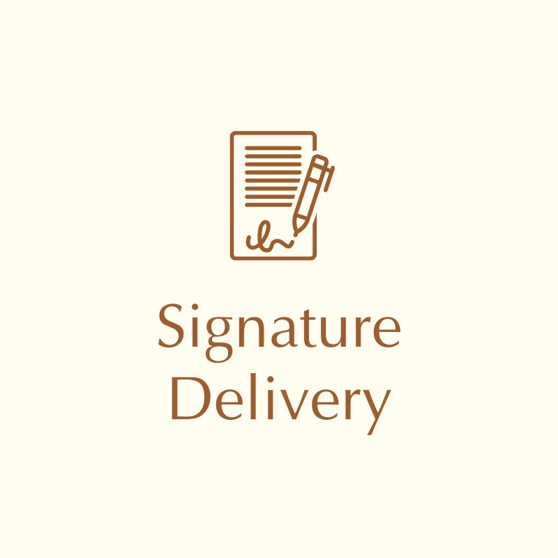 Signature Upon Delivery